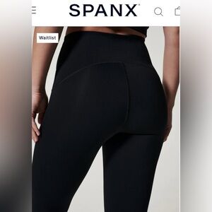 Spanx boosty boost compression crop leggings XS
